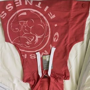 Gymshark tank-top sweatshirt